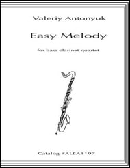 Easy Melody Bass Clarinet Quartet cover